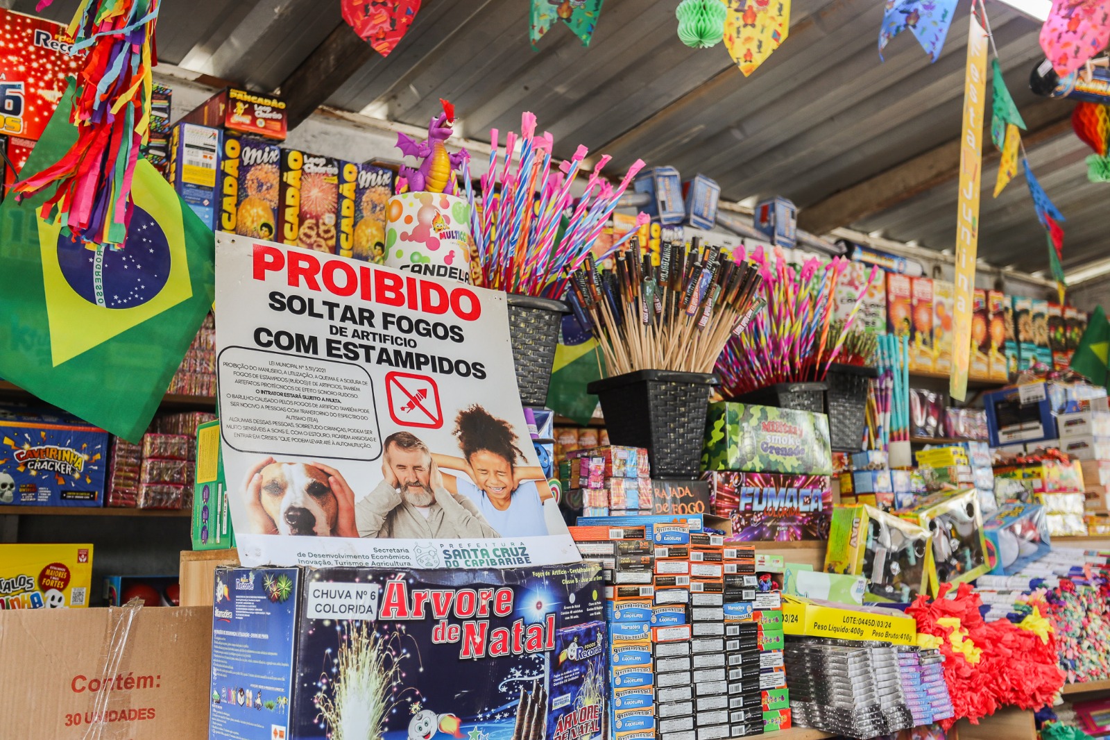 Campanha educativa contra fogos com estampido é realizada em Santa Cruz do Capibaribe